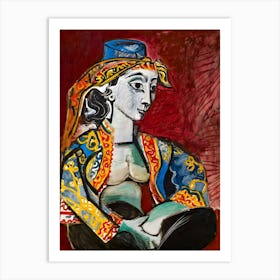 Picasso Woman 3 Art Print