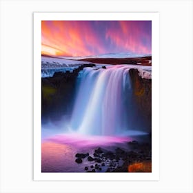 Urridafoss, Iceland Majestic, Beautiful & Classic (2) Art Print