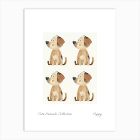 Cute Animals Collection Puppy 4 Art Print