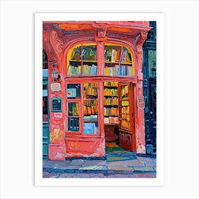 Vienna Book Nook Bookshop 3 Art Print