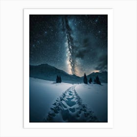 Milky Way 2 Art Print