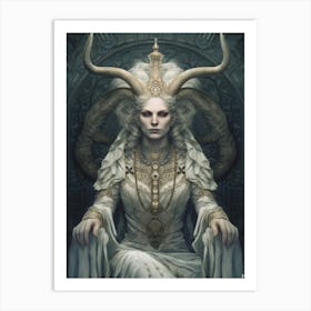 Demon Queen 2 Art Print