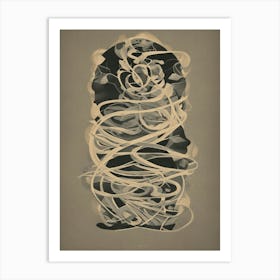 Swirls And Swirls 3 Art Print