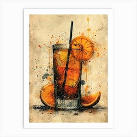 Iced Tea 4 Art Print