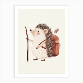 Hedgehog Art Print