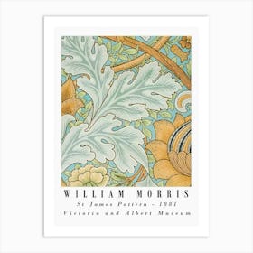 William Morris inspired art 1 Art Print