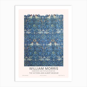 Bird Woven Wool Exhibition Poster, William Morris  Art Print