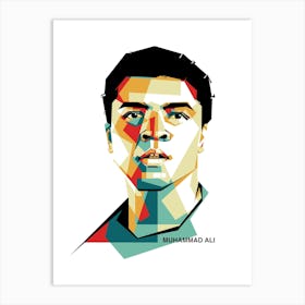 Muhammad Ali Wpap Art Print