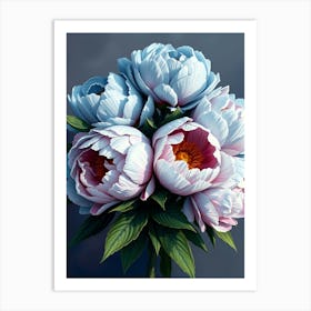 Peonies 13 Art Print