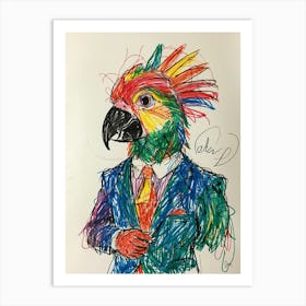 Parrot 2 Art Print