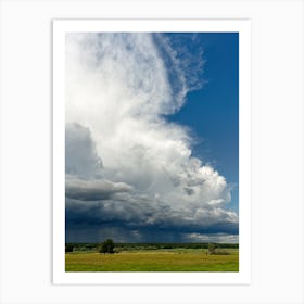 Large thundercloud 1 Art Print