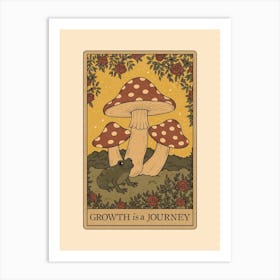 Growth Is A Journey Art Print
