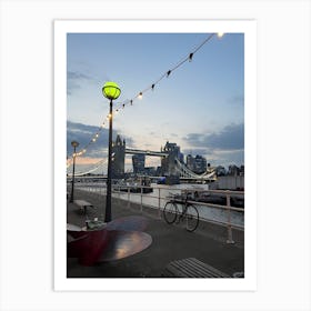 Tower Bridge At Dusk Art Print