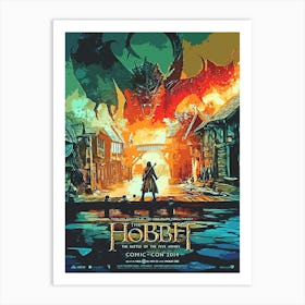 The Hobbit 3 Art Print