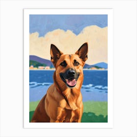 German Shepherd Art Print