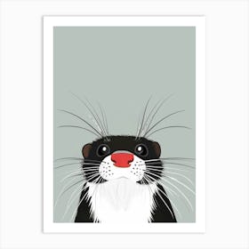 Ferret Art Print