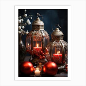 New Year Decoration Art Print