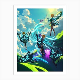 Fairy Wings 6 Art Print