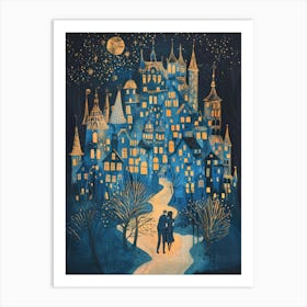 Night In The City 2 Art Print