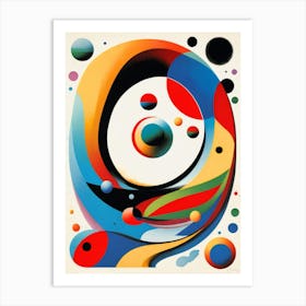 Symphony Of Circles Art Print