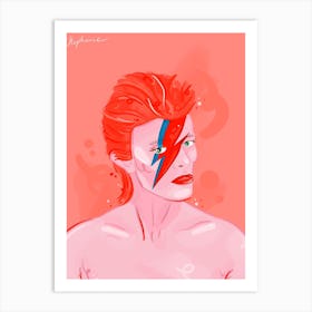Bowie Starman Art Print