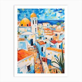 Sousse Tunisia 1 Fauvist Painting Art Print