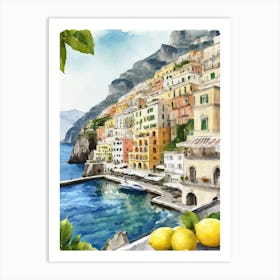 Positano Art Print