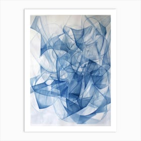'Blue' 21 Art Print