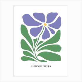 Jardin De Fleurs No 4 Art Print