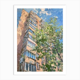 Apartment Building 1 Art Print