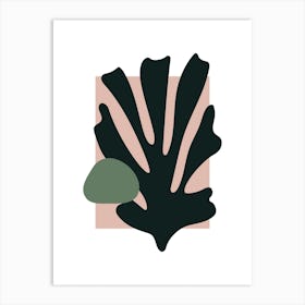 Organic Shape Cut Outs Matisse Art Print