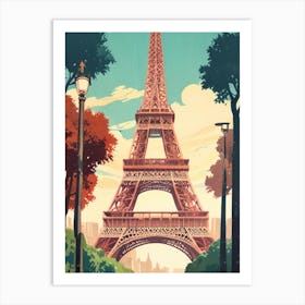 Paris Eiffel Tower Art Print