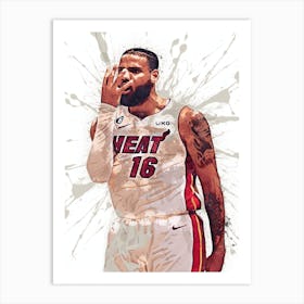 Caleb Martin Miami Heat 1 Art Print