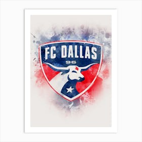 Fc Dallas 4 Art Print