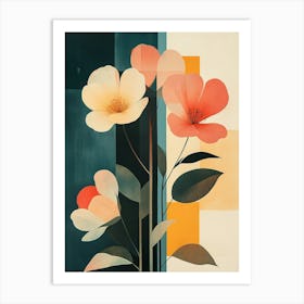 Flowers In A Vase 95 Art Print