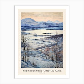 Loch Lomond And The Trossachs National Park Scotland 3 Poster Art Print