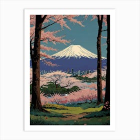 Mt Fuji 1 Art Print