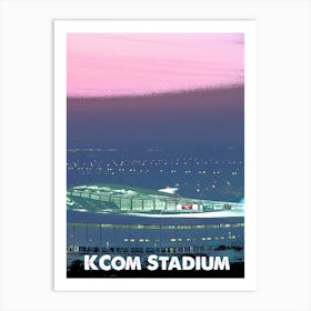 KCom Stadium, Hull, Stadium, Football, Art, Soccer, Wall Print, Art Print Art Print