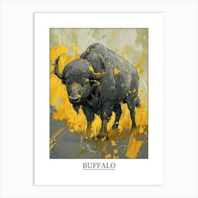 Buffalo Precisionist Illustration 1 Poster Art Print
