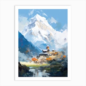 Bhutan Painting Art Print