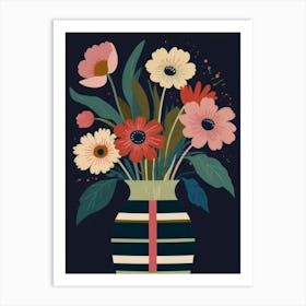 Flowers In A Vase 52 Art Print