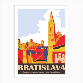 Bratislava, Slovakia Art Print