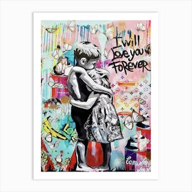 Love You Art Print