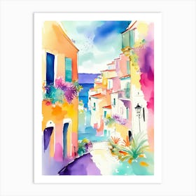 French Riviera 1 Art Print