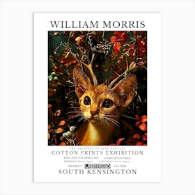 William Morris Exhibition Animals Series 15 Art Print