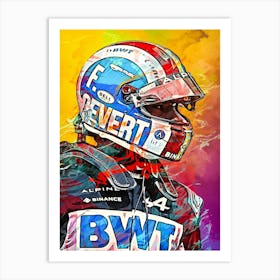 Pierre Gasly Art Print