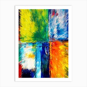 Acrylic Extruded Painting 385 Art Print