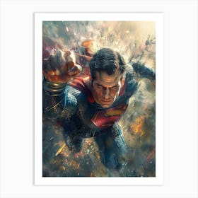 Superman 10 Art Print