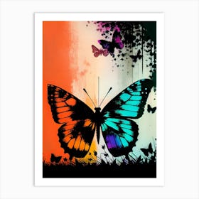 Colorful Butterfly 49 Art Print