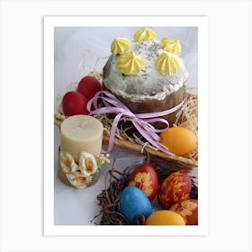 Easter Cake 1 Art Print